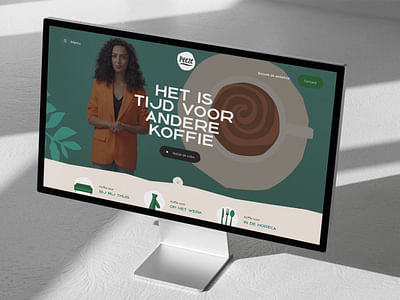 WordPress Website | Peeze koffiebranderij - Website Creatie