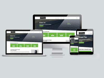 Webdesign & copywriting Green Tec - Création de site internet
