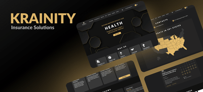 Initially launched as a landing page - Website Creation
