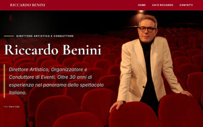 Riccardo Benini's Website - Diseño Gráfico