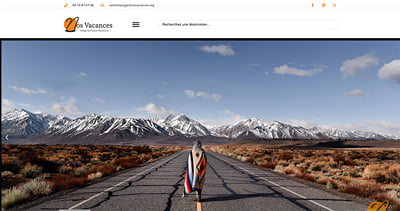 Création de site web nosvacances - Creación de Sitios Web
