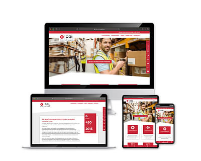 Relaunch der Website RRL Rhein-Ruhr Logistik GmbH - Création de site internet
