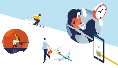 Ein Illustrationssystem für Lufthansa - Branding & Positioning
