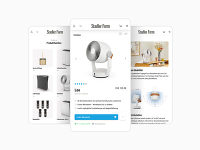 Stadler Form E-Commerce Relaunch - E-Commerce