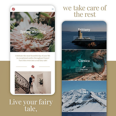 Fareast travel Retail - Webdesign - Website Creation