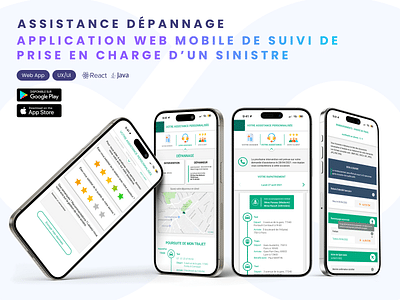 Coreoz | Application web d’assistance | Design - Application web