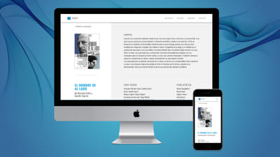 Sitio web y artes gráficos para productora de cine - Diseño Gráfico