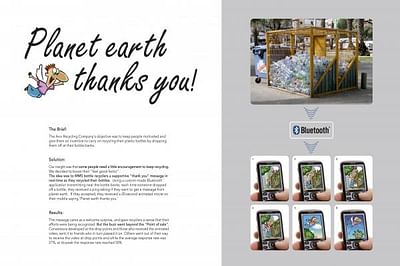 PLANET EARTH THANK YOU - Werbung