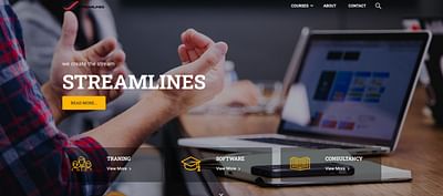 Streamlines Website Design - Webseitengestaltung