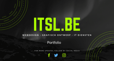 Bekijk mijn portfolio online! - Création de site internet