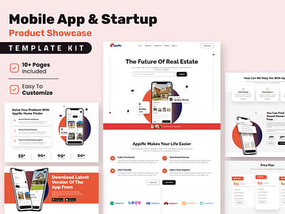 Appific - App Showcase Elementor Template Kit - Website Creation