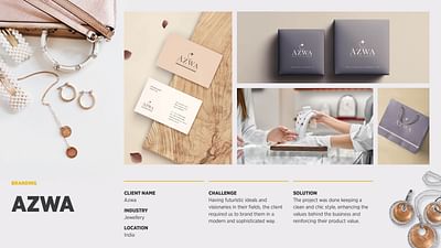 Azwa Rebranding - Branding & Positioning