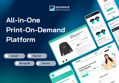 Crafting a Unified Global Print-on-Demand Platform - Web Application