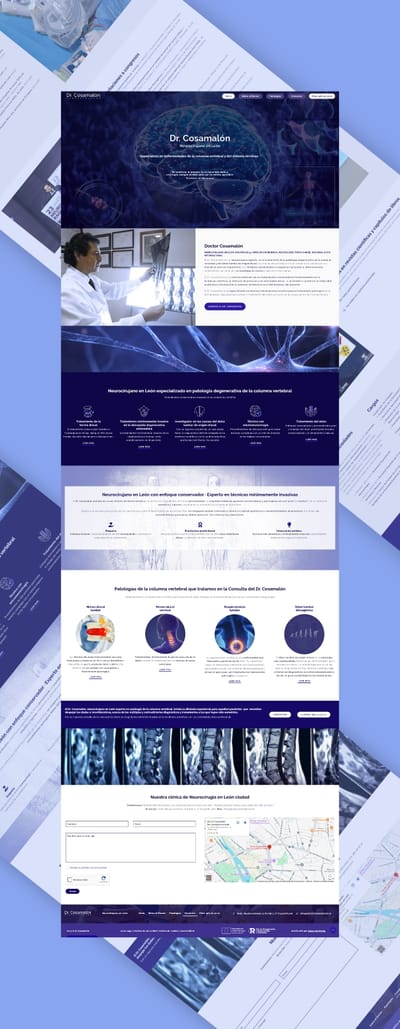 Diseño de página web - Création de site internet