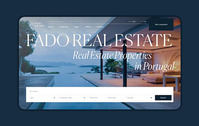 Fado Real Estate - Webseitengestaltung