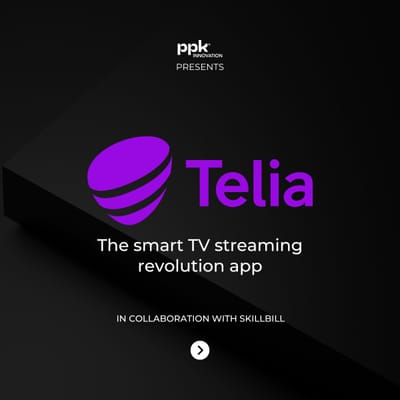 Telia - L’app rivoluzione di streaming su smart TV - Software Development