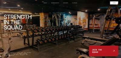 Anubis Fitness - Website Creation