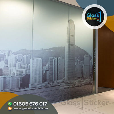 Print Frosted Glass Sticker Price In Bangladesh - 3D
