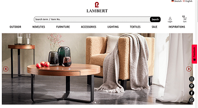 E-Commerce für Premium-Marke Lambert - E-Commerce