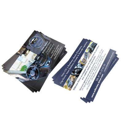 Flyer A6 présentation de services - Design & graphisme