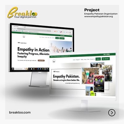 Website and Digital Marketing for Emapthy Welfare - Webseitengestaltung