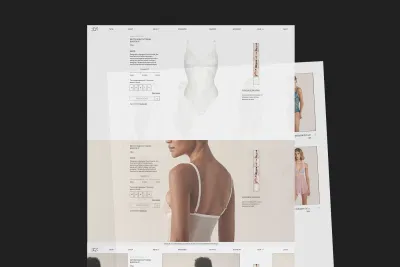 Web design Luciela Store - Ergonomie (UX/UI)