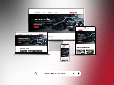 Site Internet pour un garage automobile - Webseitengestaltung