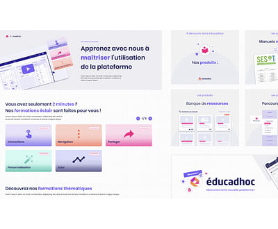 EDUCADHOC - Refonte de la plateforme - Website Creation