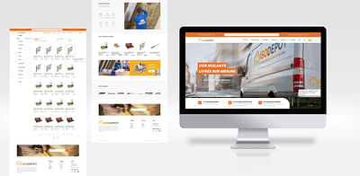 Isodépot - Ecommerce spécialisé en isolation - Création de site internet