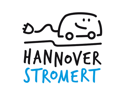 Hannover Stromert - Ein Elektromobilitätkonzept - Grafikdesign