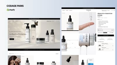 MAISON CODAGE PARIS - Refonte e-commerce, optimisation CRO sur Shopify - E-commerce