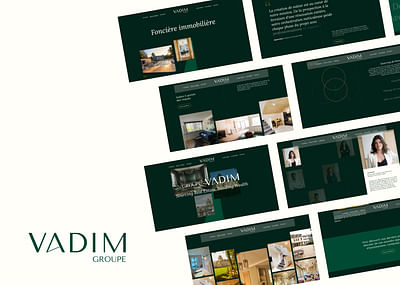 Goupe Vadim | Refonte d'identité - Stratégie de contenu