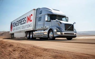 Romexpress: internal dispatch system and website - Website Creation