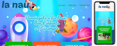 La Nau Llar d'Infants | www.lanaullardinfants.com - Graphic Design