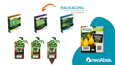 PACKAGING  groupes horticoles - Design & graphisme