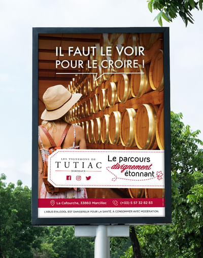 TUTIAC : Parcours œnotouristique - Stratégie digitale