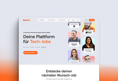 Instaffo - Webseitengestaltung