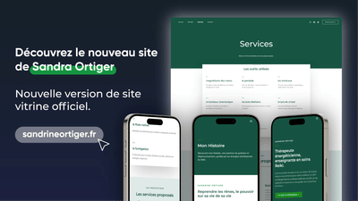 Sandrine Ortiger - Création de site internet