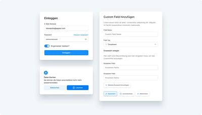 Neue UX und UI für die CRM Software umsatz.io - Ergonomie (UX/UI)