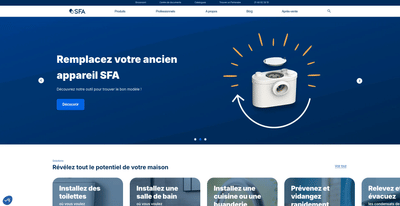 SFA – Une webfactory internationale - Création de site internet