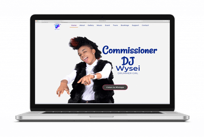Commissioner Dj Wysei - Web Applicatie