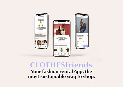 App für ein nachhaltiges Circular Fashion Start-Up - Applicazione web