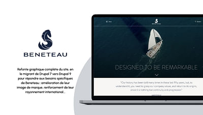 Beneteau.com - Refonte - Creación de Sitios Web