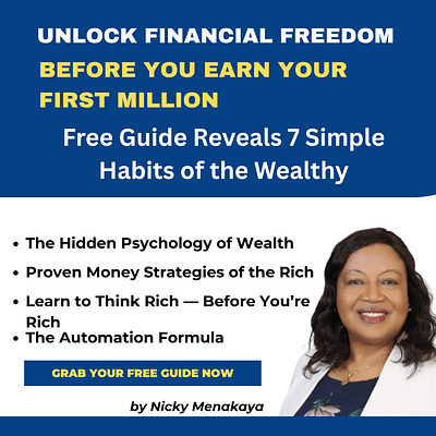Think Rich, Live Rich Funnel – Nickymenaya Course Launch - Publicité en ligne