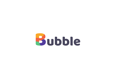 Bubble Logo Design - Diseño Gráfico