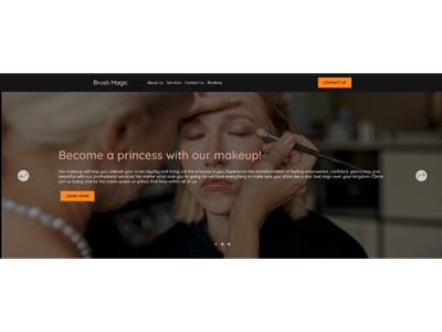 Brush Magic - Website Creation