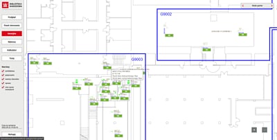 National Library of Poland – emergency lighting control app - Software Development