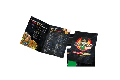 Mam's Food – Corporate Design und Beschilderung für ein Take-Away - Identité Graphique