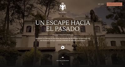 Web Development - Hacienda La Ciénega - Website Creation