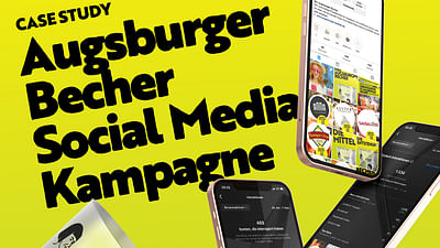 AUGSBURGER BECHER: SOCIAL MEDIA - Werbung